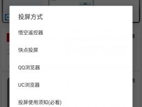 后花园APP0.8版本更新,增加投屏功能,继承简明布局多功能极致体验