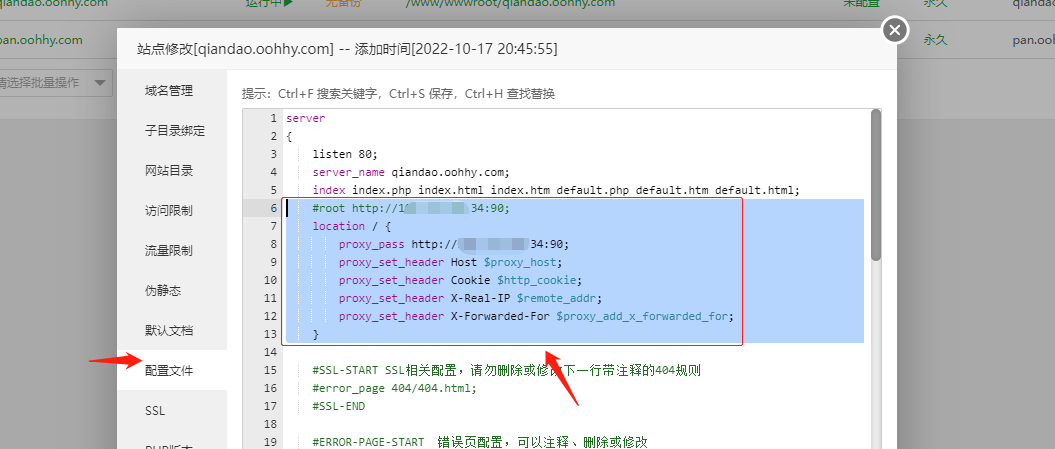宝塔docker容器子程序,使用Nginx进行域名转发。简单快捷高效